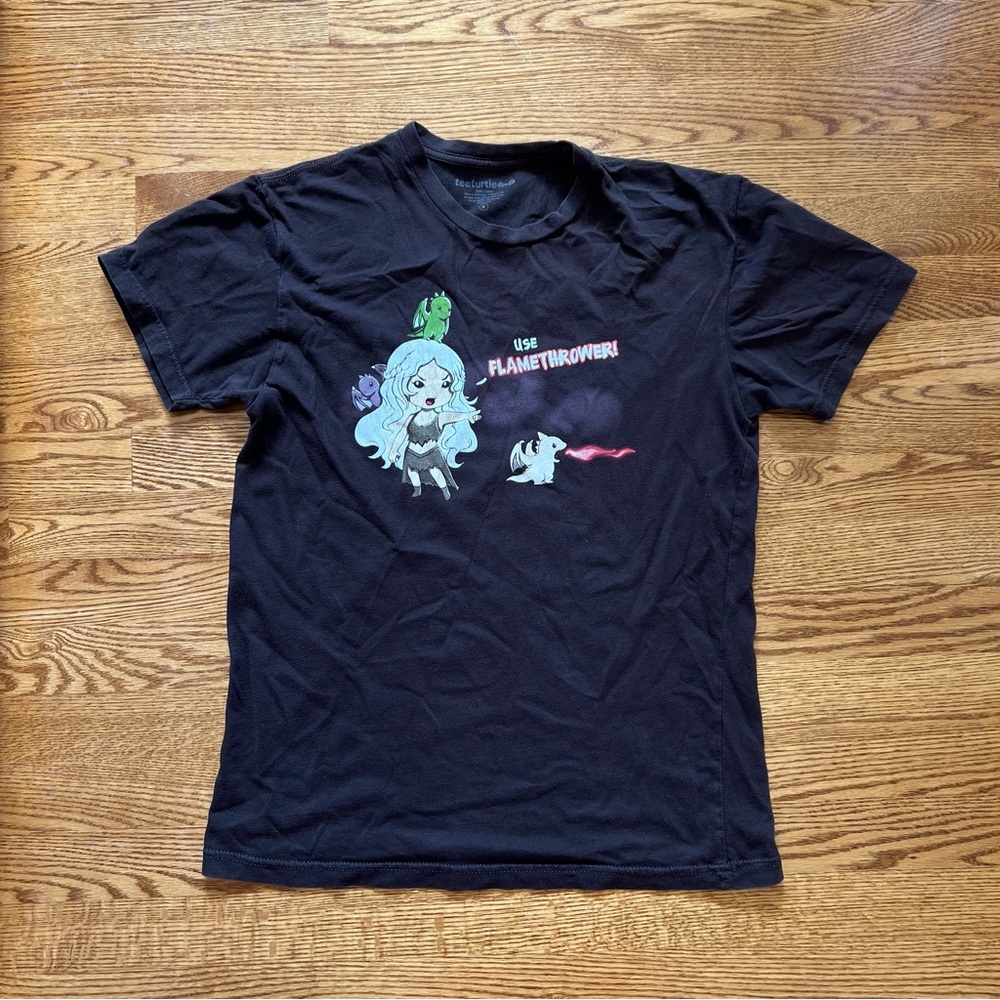 Teeturtle Brown GoT Dragon T Shirt